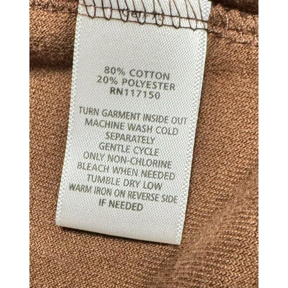 Quacker Factory Womens 1X Brown Quilted Velvet Sleeveless Vest With Rhinestones - Picture 6 of 6